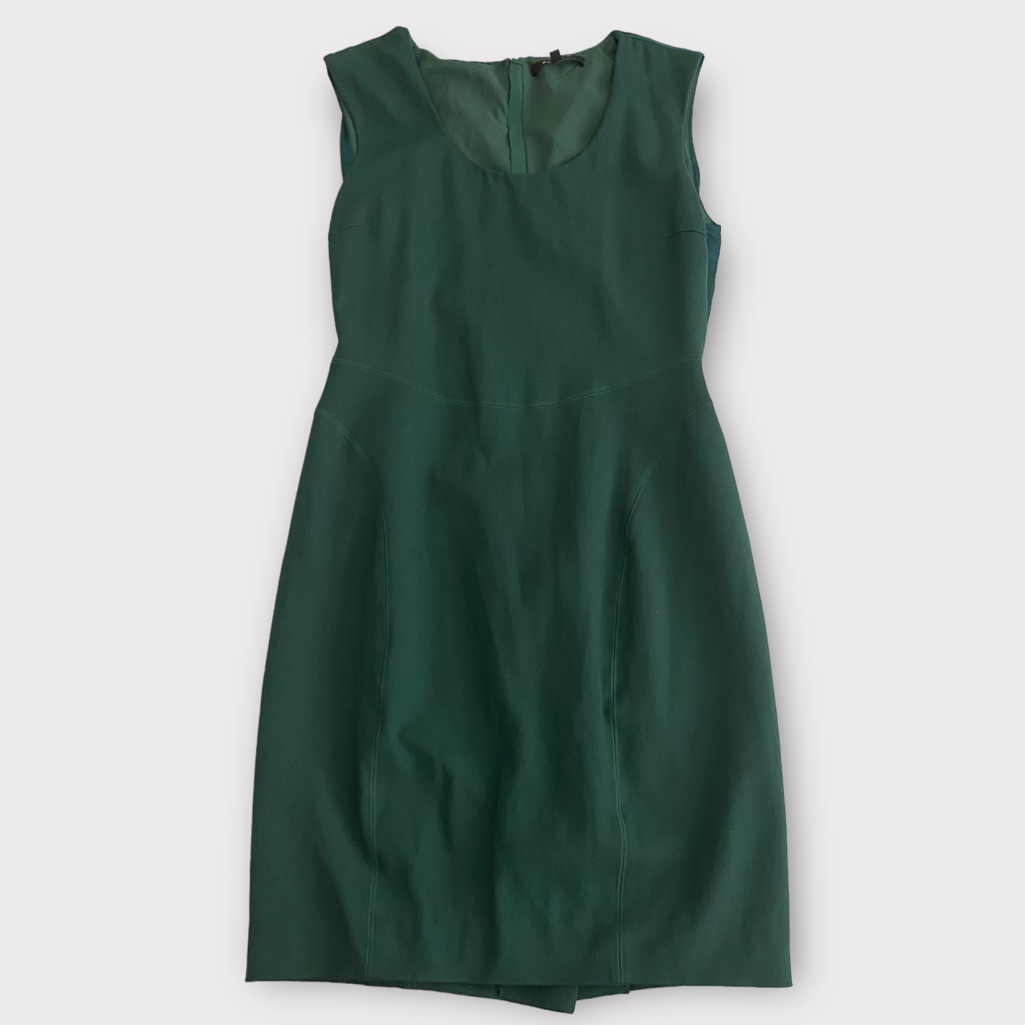 Rachel Roy Women’s Dress Size 10 Shift Draped Back Designer Quiet Luxury